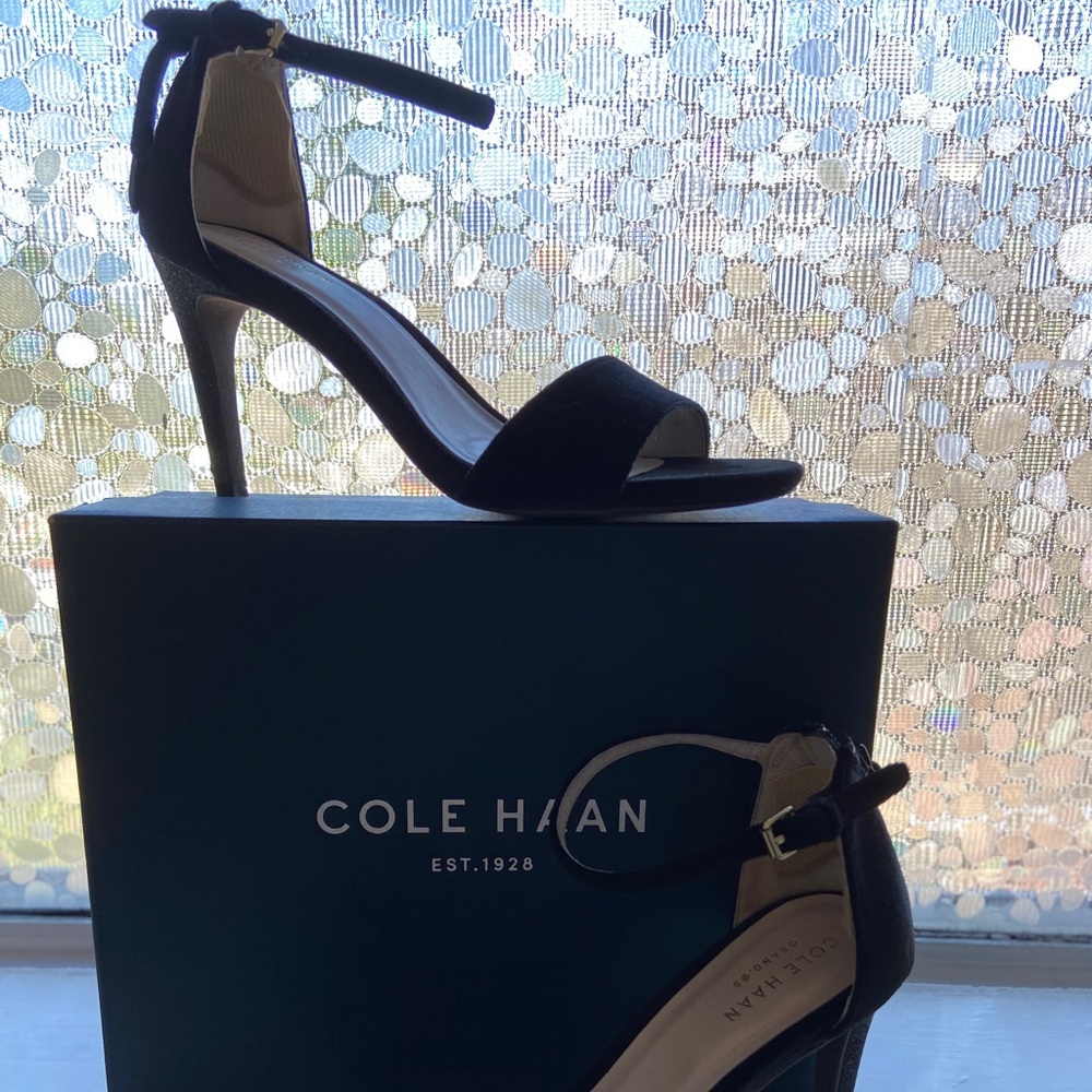 Cole haan suede heels